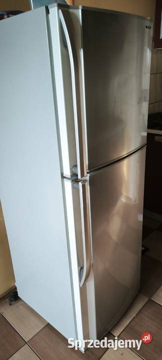 Sprzedam lodówkę Sharp srebrna automatyczne śląskie Bytom