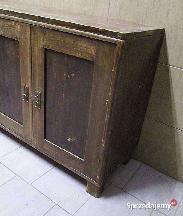 Stara Drewniana Komoda Szafka Bufet Pomocnik Nieporęt