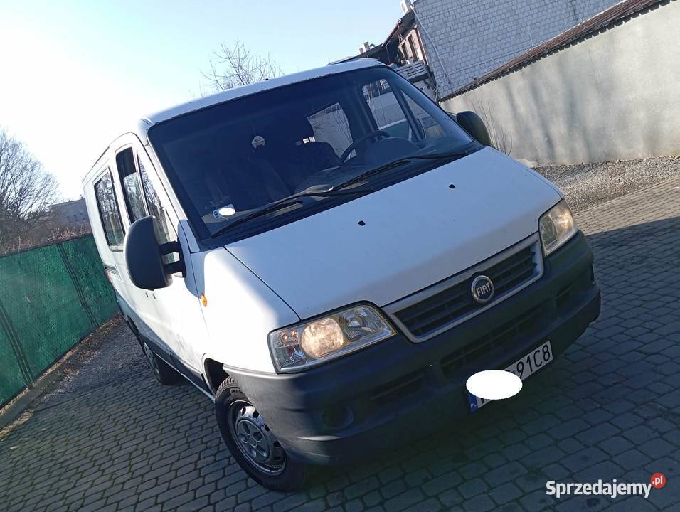 DUCATO 20 JTD 9 OSÓB SPRAWNY ZAREJESTR VAT marża Ducato Gostynin