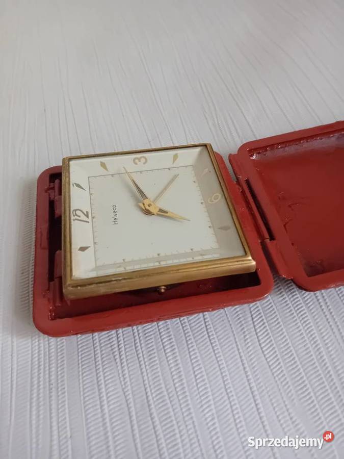 HELVECO Szwajcarski budzik podróżny Giżycko