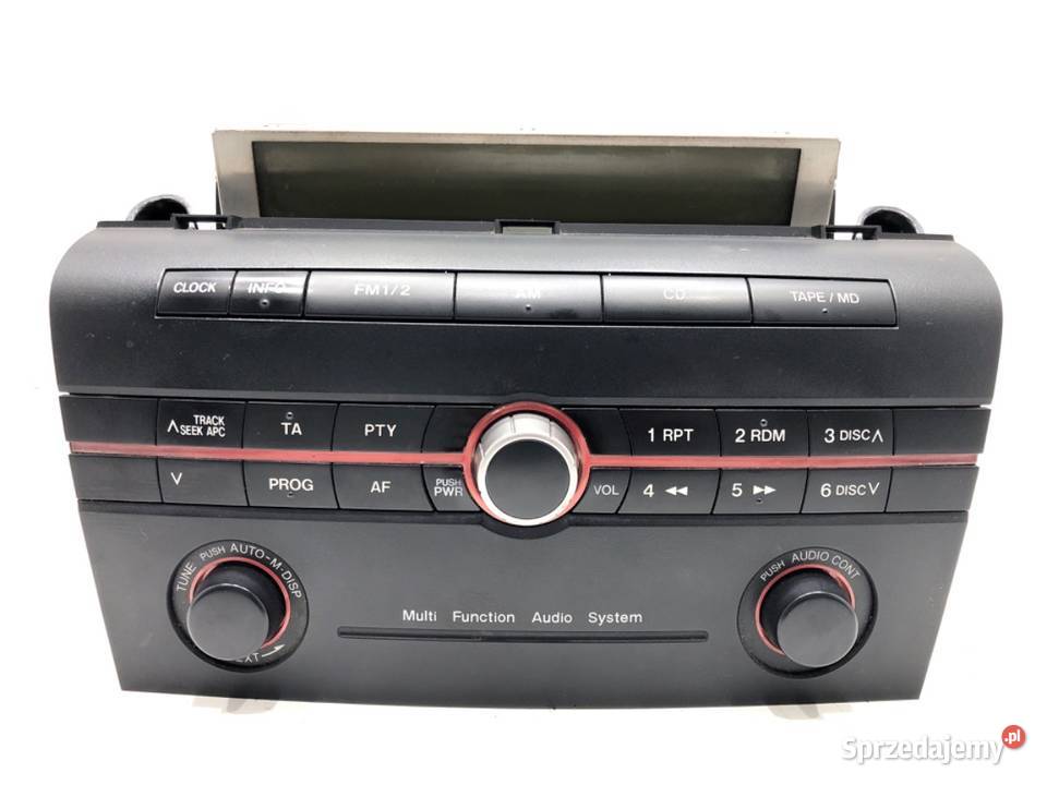 RADIO MAZDA 3 BP4M66AS0 0309 ODTWARZACZ