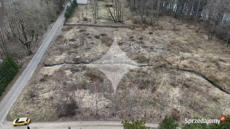 Działka na Mazurach Rogojny jezioro Łaźno WZ