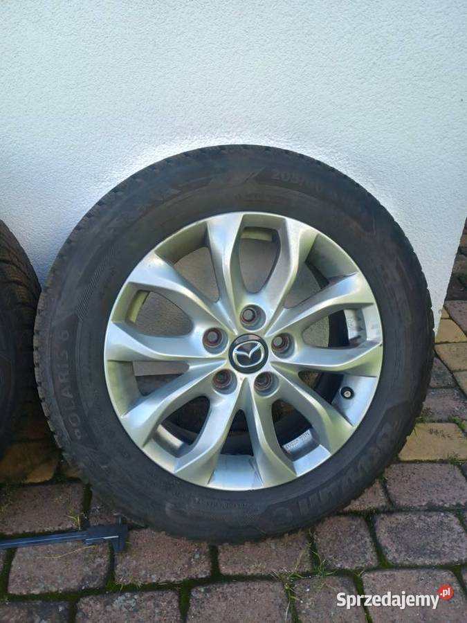 Koła zimowe 205 60 16 5x1143 mazda toyota kia Korsze