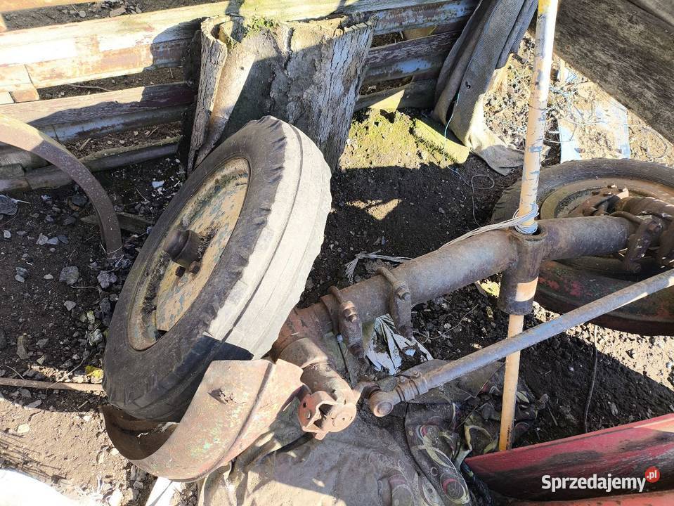 Oś miękka c360 c355 c4011 Układ kierowniczy i oś przednia Grabiec