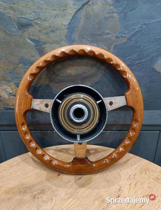 Kierownica drewniana Mercedes w126 r107 190e Pozostałe Biały Bór