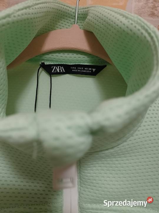 36S ZARA Krótka kurtka bluza bolerko z Wiosenna/Jesienna Kraków
