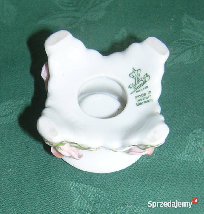 świecznik porcelanowy Alka MD Bartków sprzedam