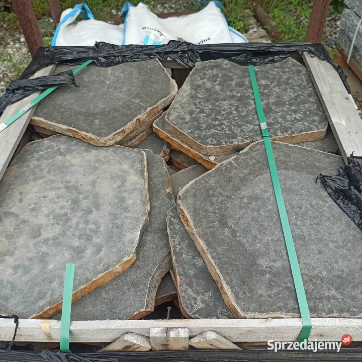Kamień czarny na ścieżkowy na chodnik Palisada małopolskie Chrzanów sprzedam