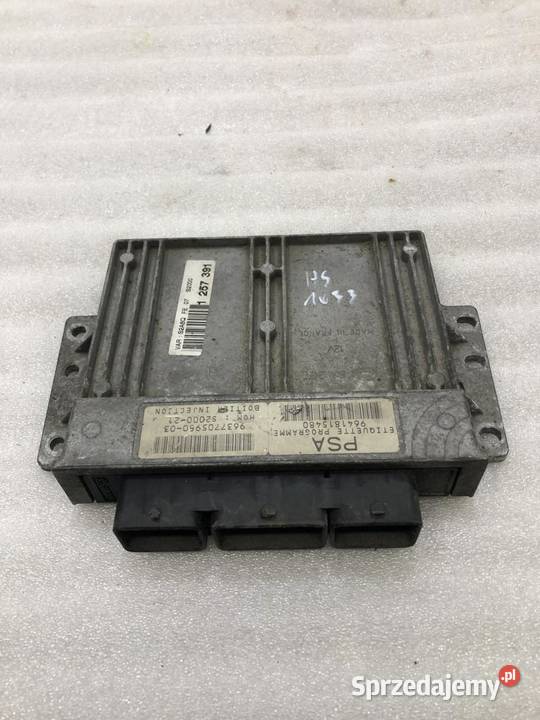 KOMPUTER SILNIKA PSA PEUGEOT 407 9637705980 sprzedam