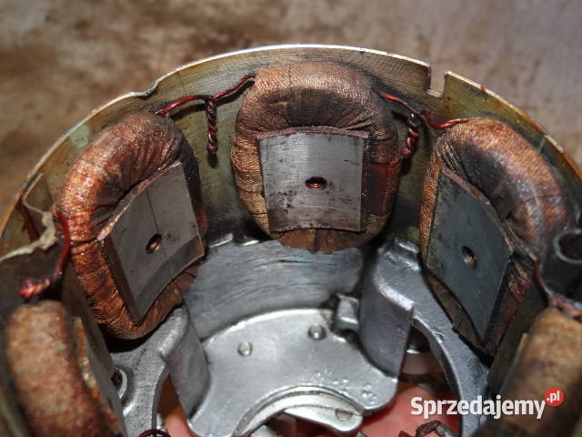 stojan prądnica na przyspieszacz 6v 60w MZ ES TS lubuskie Żary