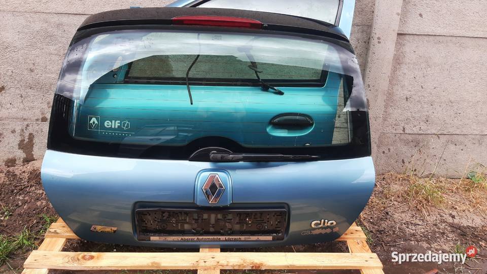 klapa kompletna clio II lak TEF47 Karoseria Dębno