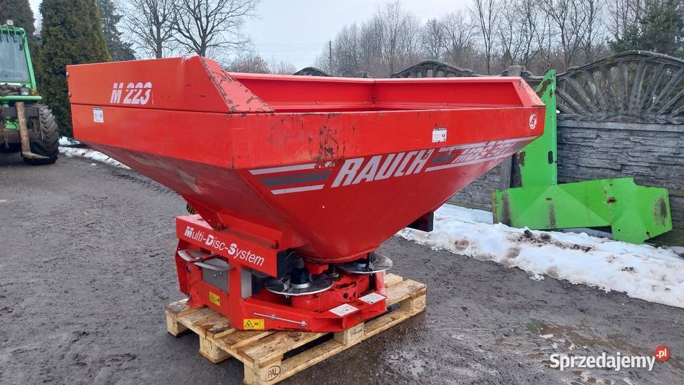 Rozsiewacz do nawozu RAUCH MDS 921 HYDRAULICZNY Przymiłowice sprzedam