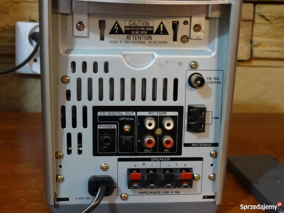 Wieża Sony CMTEX100 pilot mocna i sprawna podkarpackie