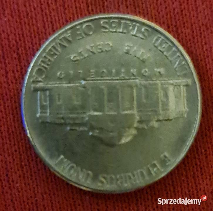 5 Centów 1997 USA Odwrotka 180 Numizmatyka śląskie
