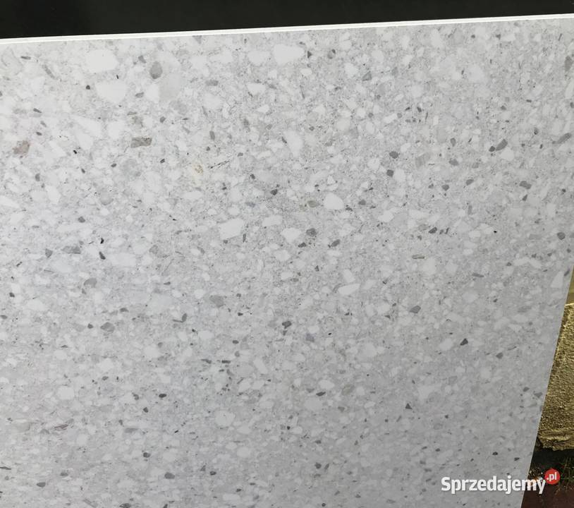 Gres 80x80 płytka lastriko Terazzo Bianco Design Zakopane