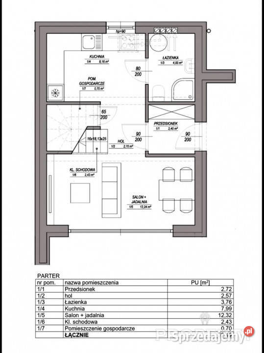 Dom wolnostojący Znamirowice pustak Sprzedaż