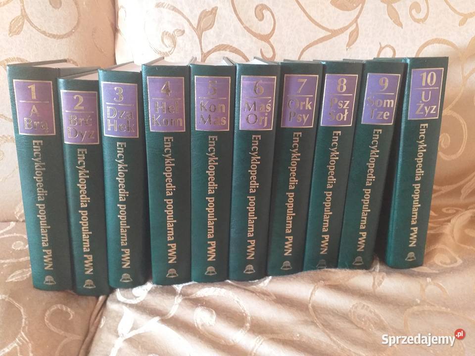 Sprzedam komplet encyklopedi (10 tomów)