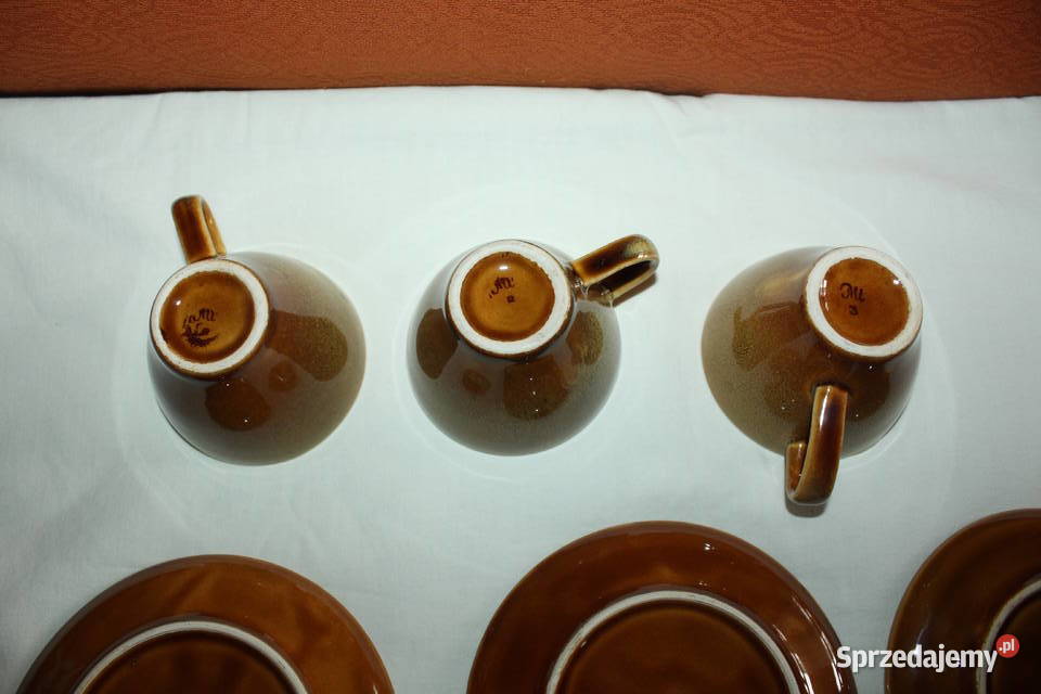 Filiżanki z talerzykami Mirostowice Opal 3