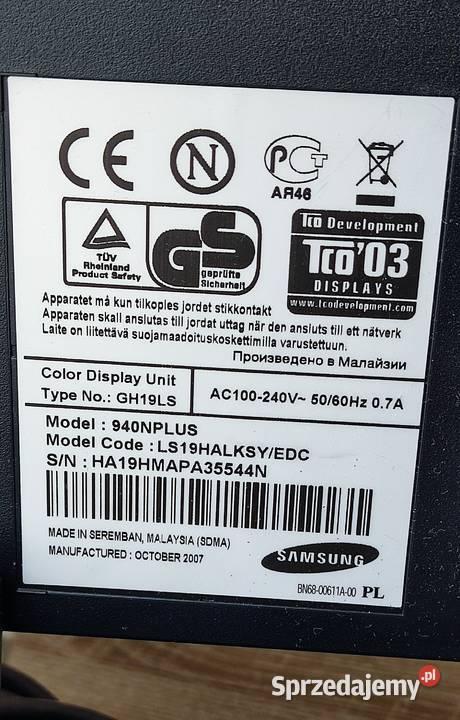 Tani komputer z monitorem studenta ucznia do Bochnia