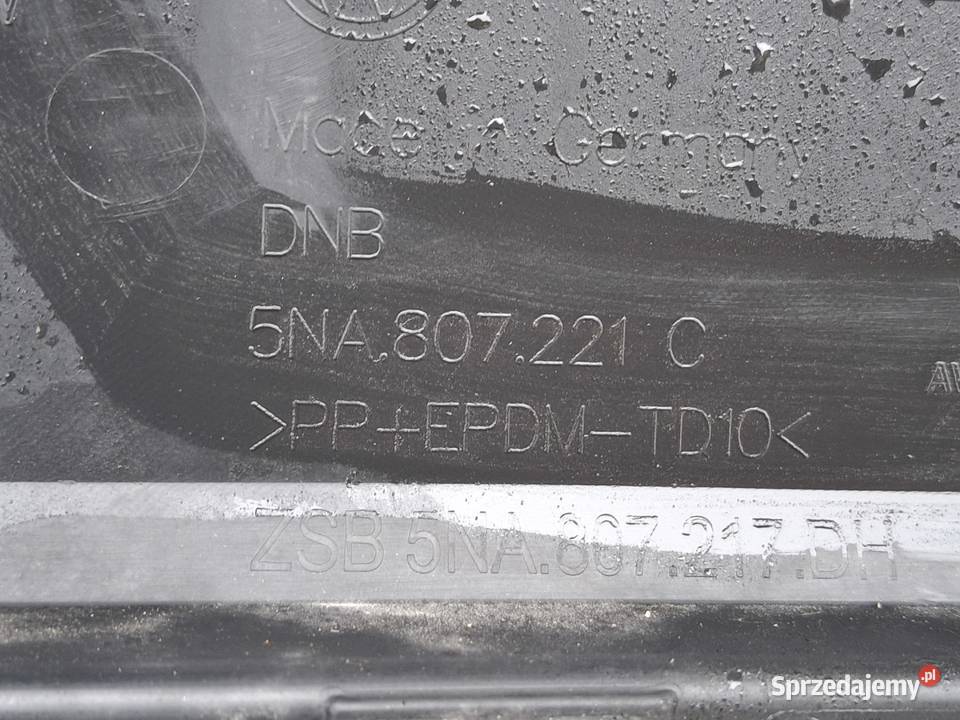 VW TIGUAN II 5NA LIFT ZDERZAK PRZÓD PRZEDNI lubuskie Bieleń