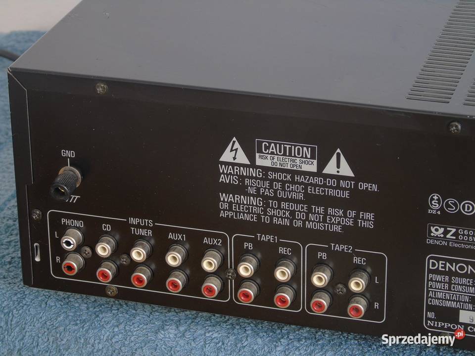 Wzmacniacz Denon PMA520 czarny świetne stereo Jasło