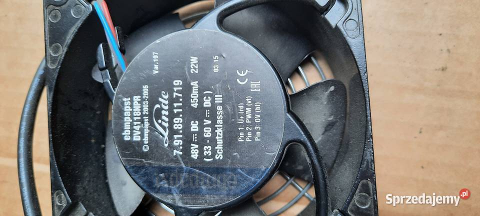 Wentylator Kabiny Linde 7918911719 Części do maszyn budowlanych Staszów sprzedam