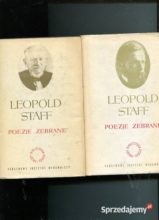 Poezje zebrane T12 Leopold Staff