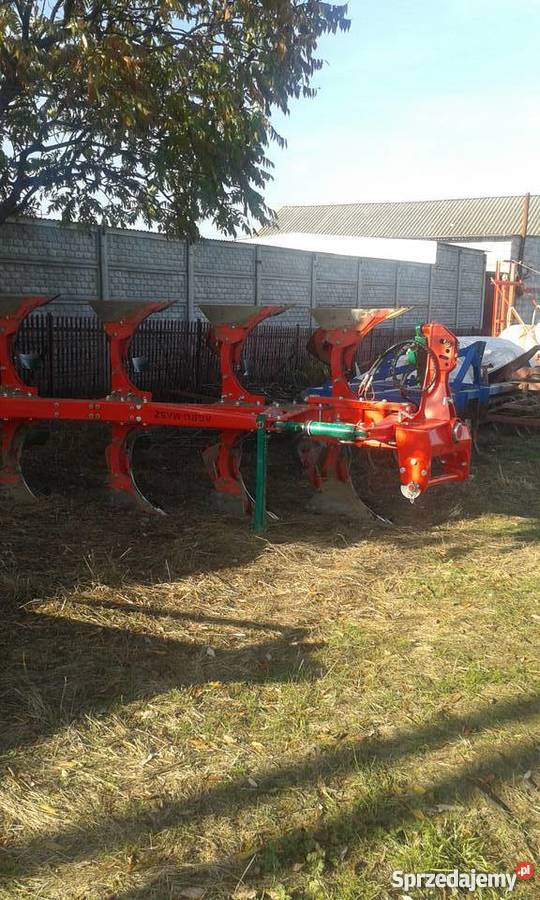 Pług czteroskibowy z kolczatką łódzkie Chotów sprzedam