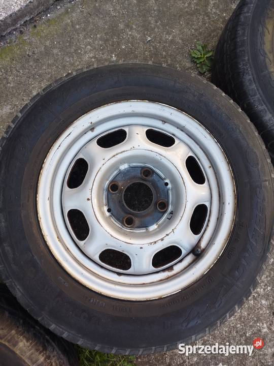 Koła stalowe VW golf 23 polo itd 4x100 z oponami