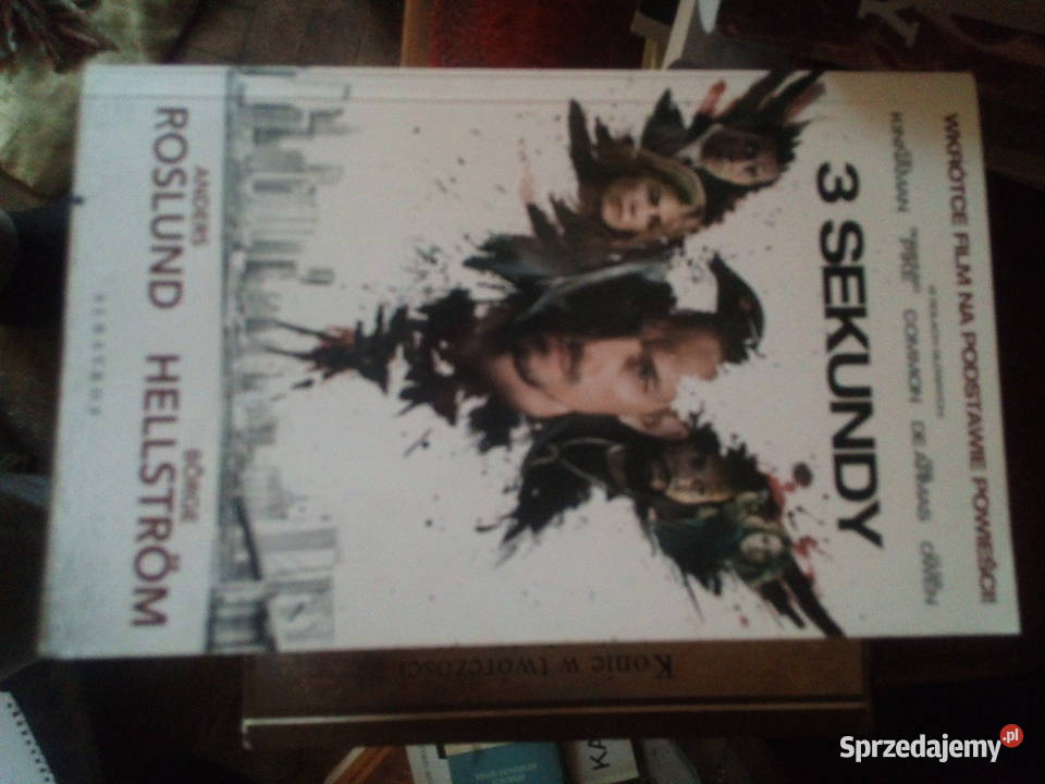 Trzy sekundy Borge Hellstrom thrillery, sensacyjne Warszawa