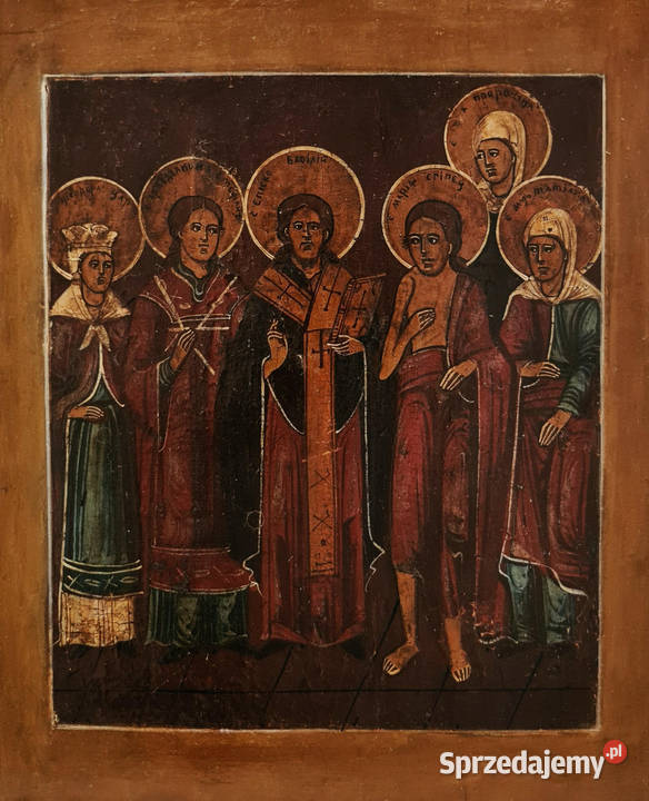 Ikona Święci 0164 mazowieckie Warszawa sprzedam