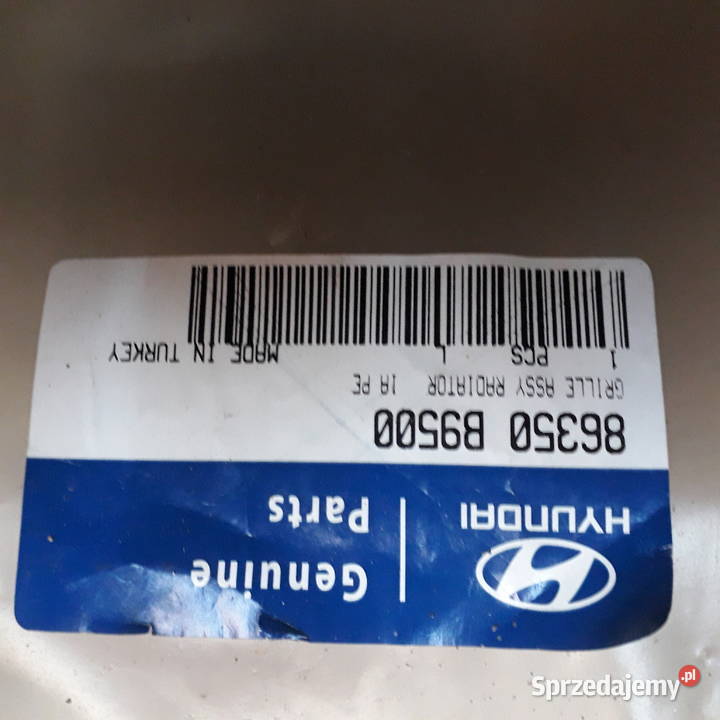 Atrapa Grill Hyundai I 10 20132020 NOWY osobowe dolnośląskie Karpacz