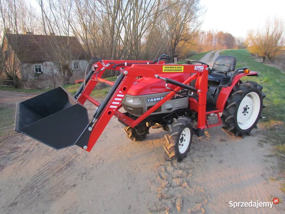 Minitraktorek Yanmar F180 18 4x4 z Nowym TUREM Gorzów Wielkopolski sprzedam