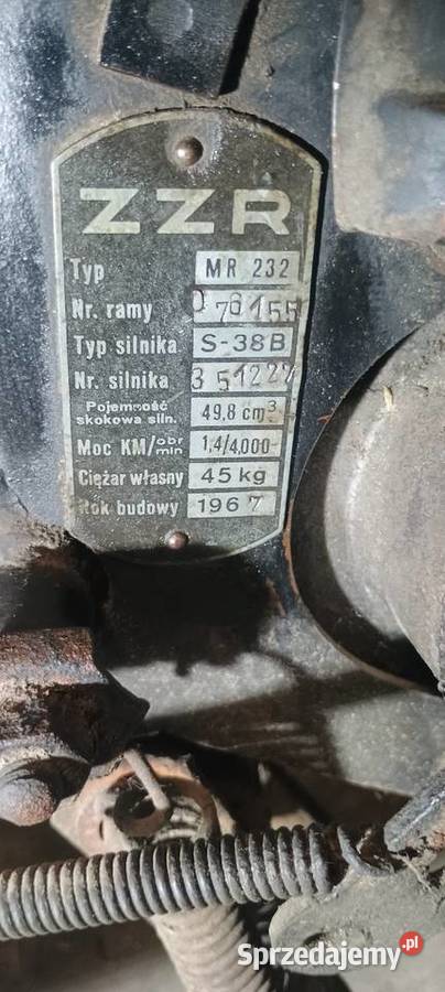 Komar sztywniak produkcji 1967 sprzedam