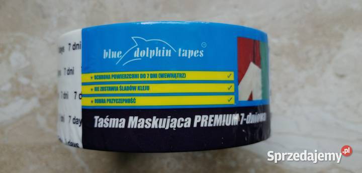 Taśma malarska Blue Dolphin 48mmx50m 7 dni Warszawa sprzedam