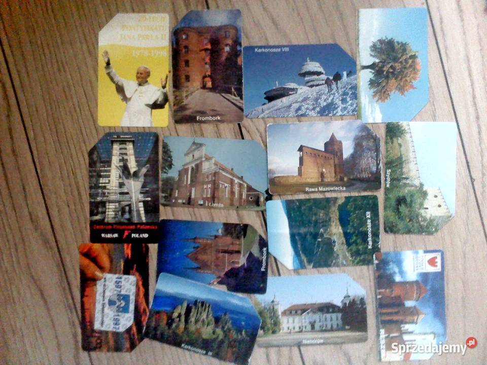 Karty telefoniczne różne duży zestaw sprzedam