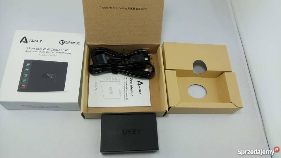 Aukey PAT15 Warszawa FV 189 Telefony i Akcesoria sprzedam