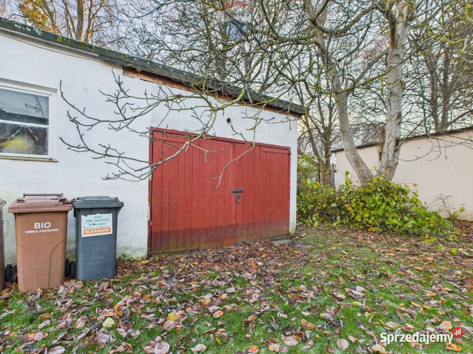 Dom szeregowy działka garaż 3 w 1 gazowe Krokowa