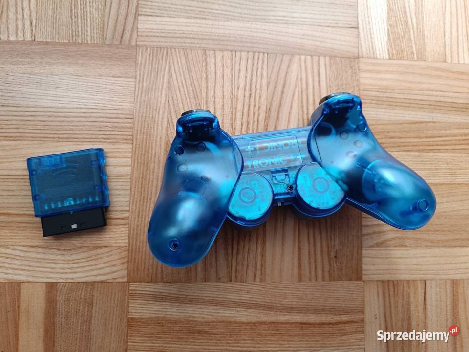 Pad bezprzewodowy PlayStation 2 2 niebieski nowy Pruszków