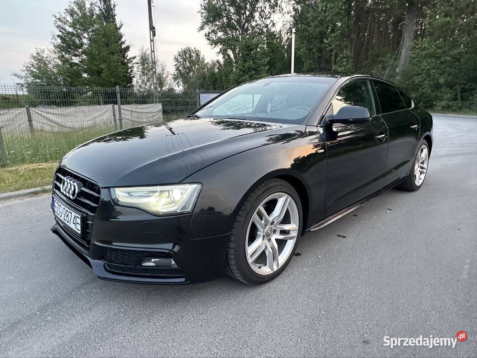 Audi A5 sportback 20 TDI 210 wielofunkcyjna kierownica Aleksandrów Łódzki sprzedam