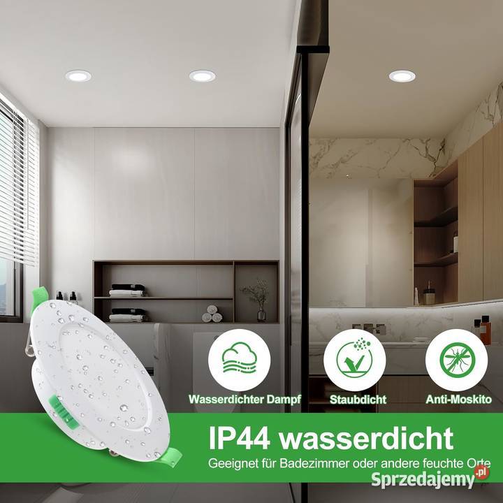 12 MOSSCO Reflektor LED 6W Bytom