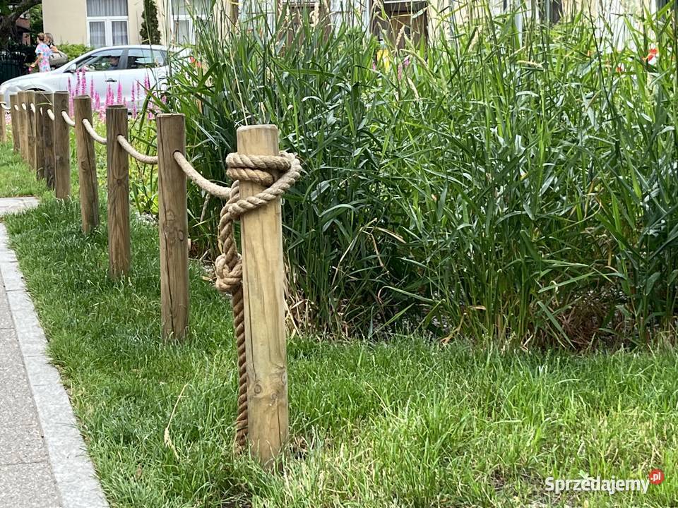 Paliki sosnowe impregnowane Palisada Kołki Bydgoszcz