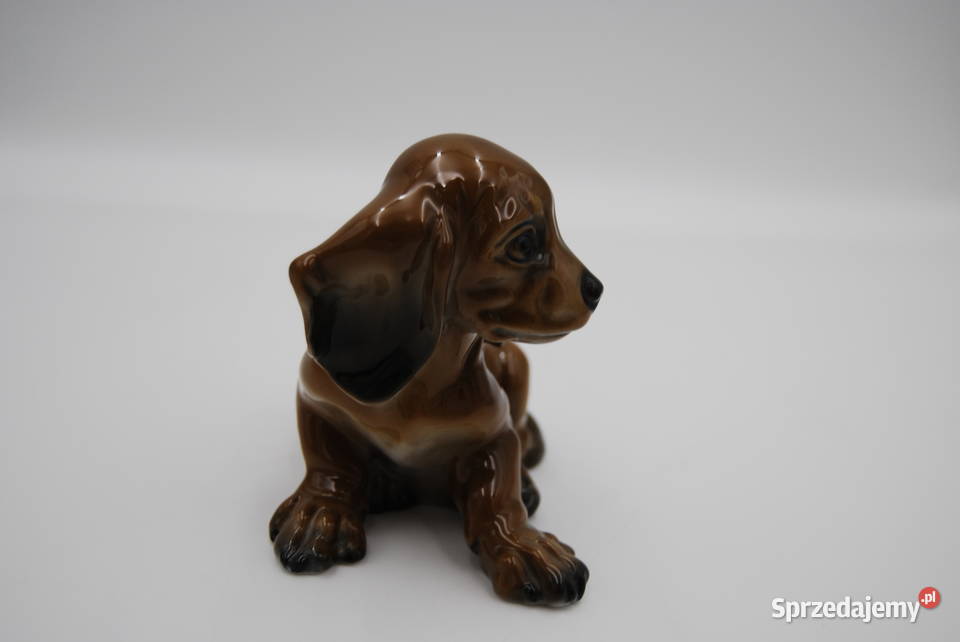 Porcelana Rosenthal figura szczeniaczka projekt Poznań