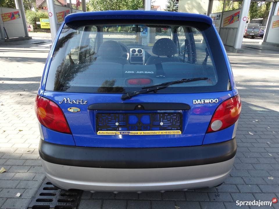 Daewoo Matiz LPG KLIMATYZACJA LPG Słupsk
