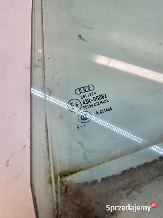 SZYBA BOCZNA DRZWI LEWY TYŁ AUDI A6 C7 LIFT śląskie Przystajń