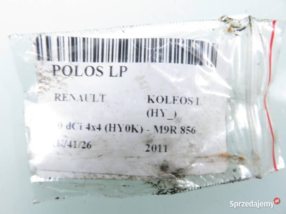 PÓŁOŚ LEWA PRZEDNIA RENAULT KOLEOS I HY 20 dCi