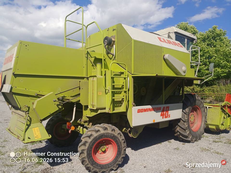 Kombajn Zbożowy Claas Dominator 48S Stan Gotowy Chełm