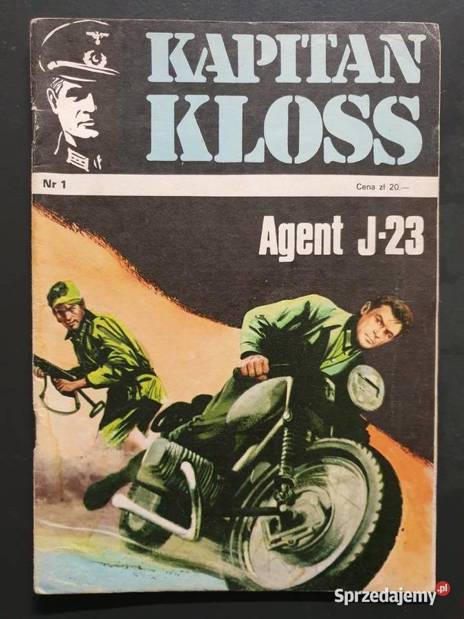 Kapitan Kloss 1 Agent J23 wydanie II 1983 pomorskie Gdynia