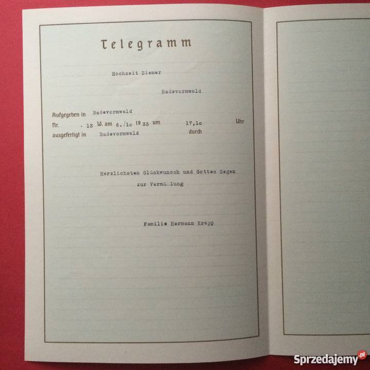 Telegram 10 Szczecin