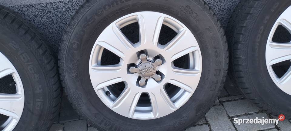 Koła kompletne zimowe alufelgi Audi 5x112 Kawnice